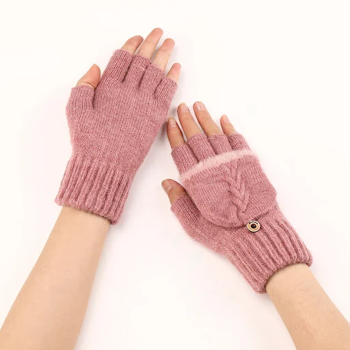 Title 21, Womens Wool Fingerless Gloves Warm Fashionable...