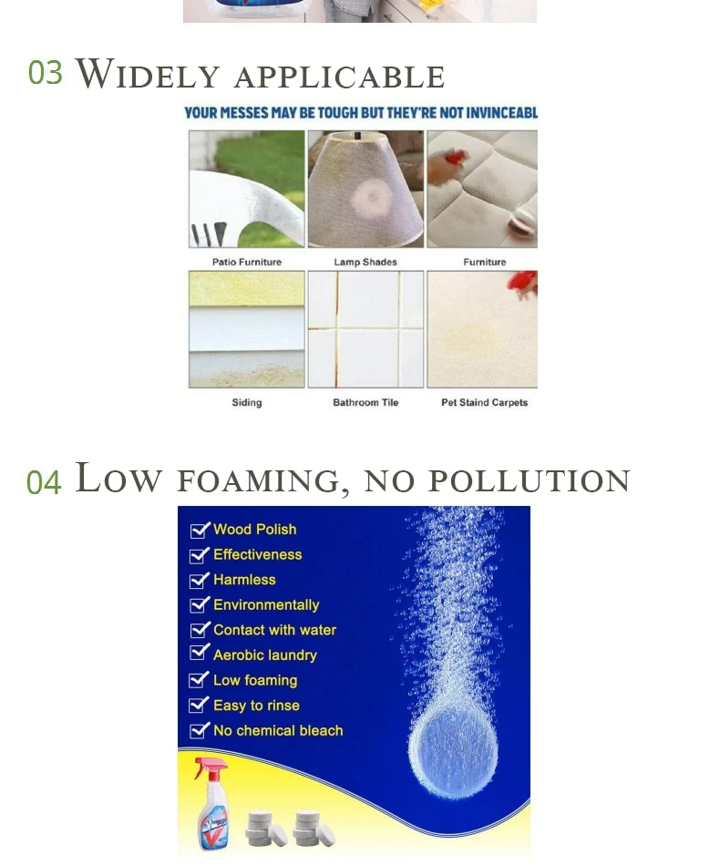 Title 6, Multifunctional Spray Effervescent Tablet Set. ...