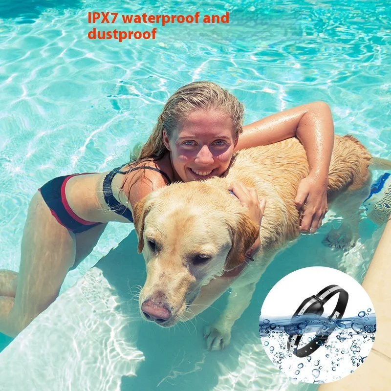 Title 4, Remote Control Bark-Stop Collar Pet Trainer Eff...