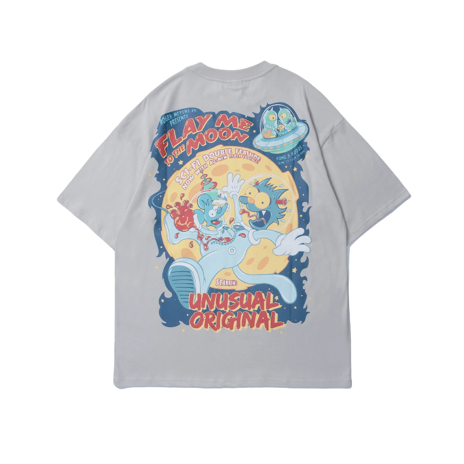 American Street Men and Women Loose Fun Couple Short Sleeves, a comfortable and stylish unisex option for a casual and p — photo 4