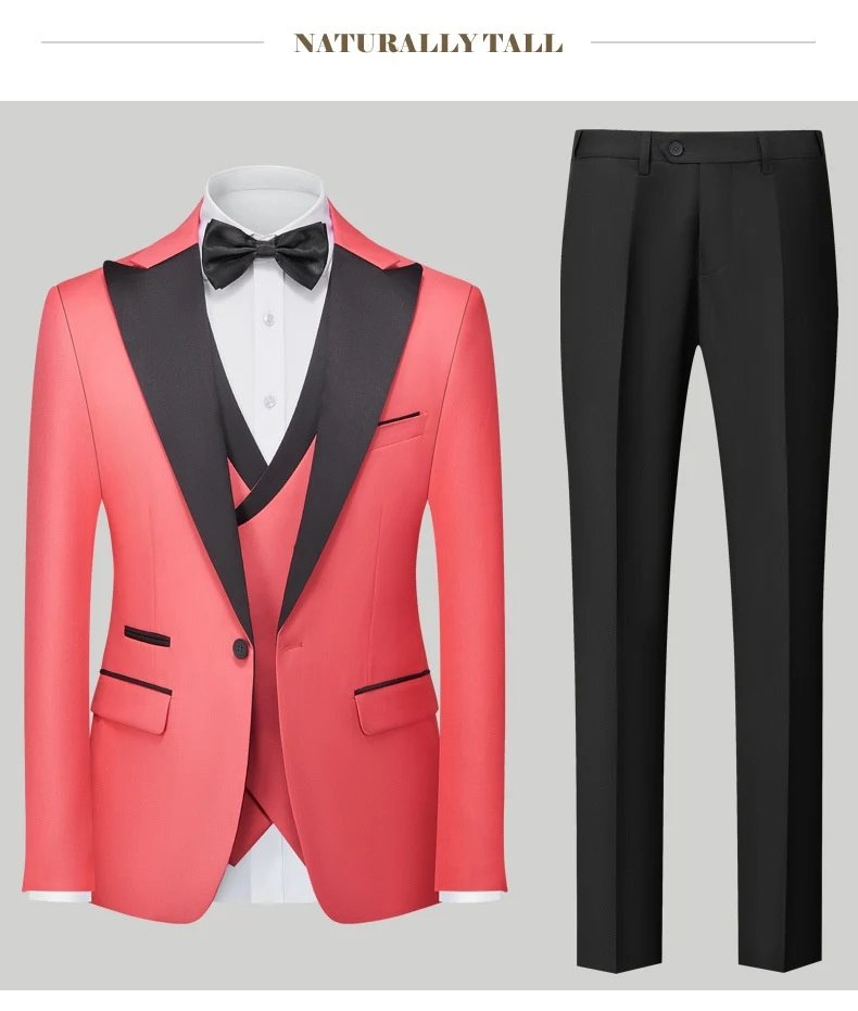 Title 15, Terno Masculino Novo Três Peças Estilo Coreano ...