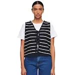 Women's Top Fashion Tie Dehaired Angora Vest. Soft, warm, and stylish. Perfect for layering and adding a touch of luxury — photo 3