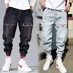 Plus Size Wide Leg Harem Casual Pants for Men Comfortable and stylish Loose fit for a relaxed feel Perfect for everyday — photo 5