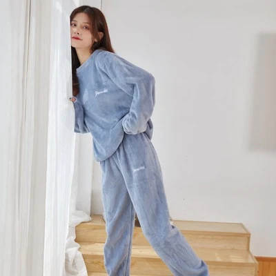 Title 7, Fairy warm pants coral plus velvet suit