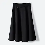 Neue Damen Rock mit hohem Bund, schmale Silhouette, schlichtes Design. Betont die Figur, vielseitig kombinierbar, perfekt für jeden Anlass. — foto 3