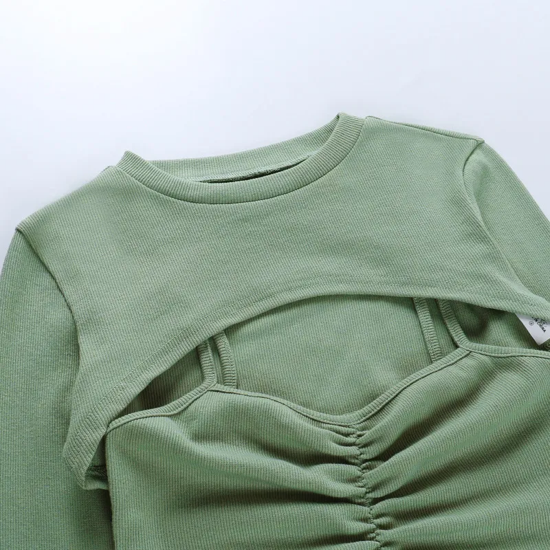Title 2, Womens Autumn Short Cropped Camisole Suit
