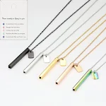 Apito de respiração de tubo quadrado Colar de meditação yoga Alívio do estresse Melhor foco Pratique a respiração consciente Bem-estar — foto 8