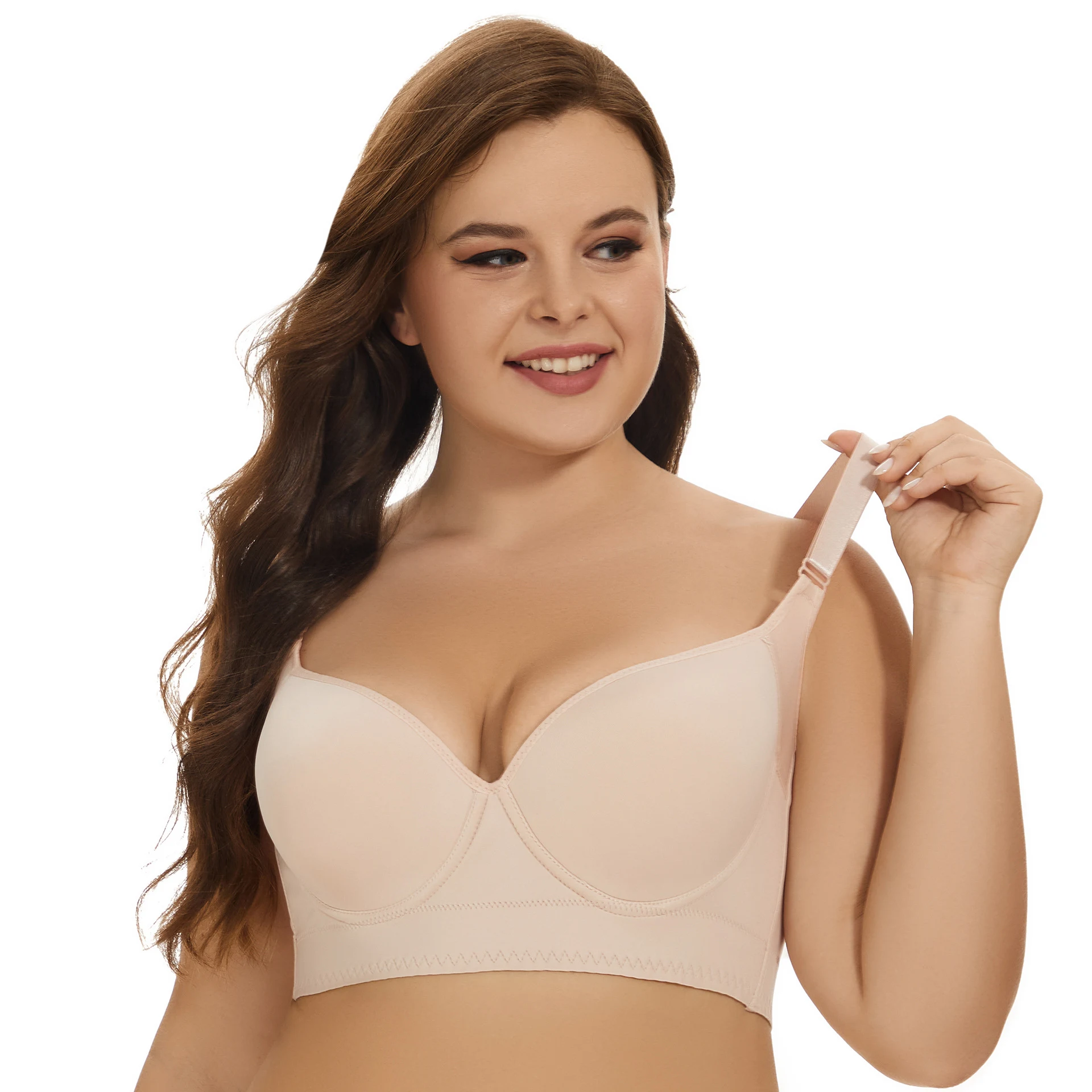 Women's Seamless Underwear with Push Up and Anti Sagging Support for Comfortable Breast Holding — photo 5