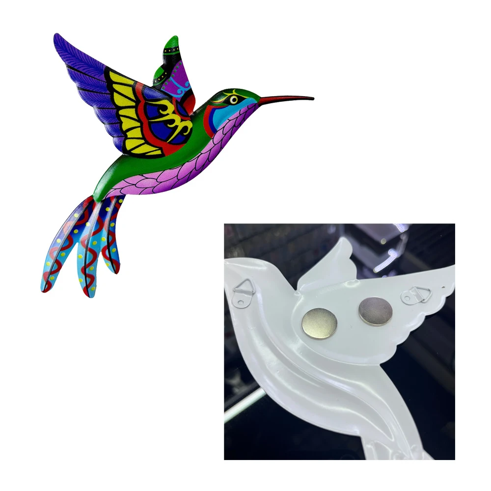 Iron Art Hummingbird Magnetic Refrigerator Sticker Pendant, a beautiful and functional addition to your kitchen decor, p — photo 8