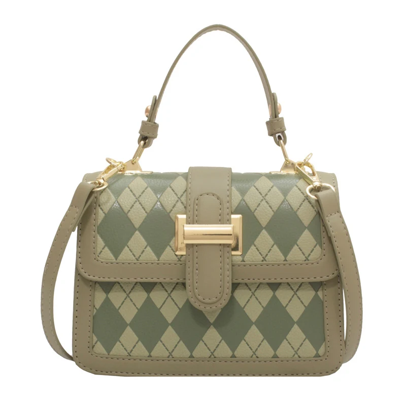 Bolsa Quadrada Pequena Feminina Estilo Coreano Niche, Combinação Perfeita com Tudo. Acessório elegante e prático! — foto 5