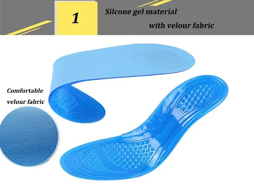 Title 4, Silicone Insoles for ultimate comfort and cushi...