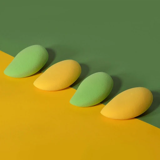 Title 5, Creative And Simple Little Mango Makeup Egg Set...