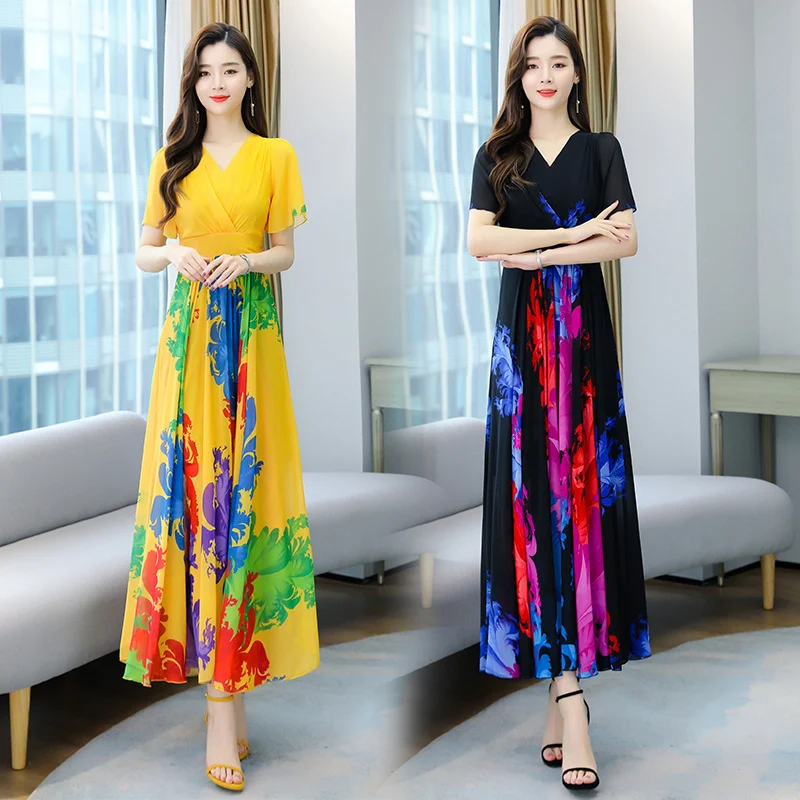 Title 2, Gonna lunga in chiffon con temperamento dimagra...