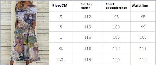 Title 1, Printed Half Sleeve Mid-length Dress