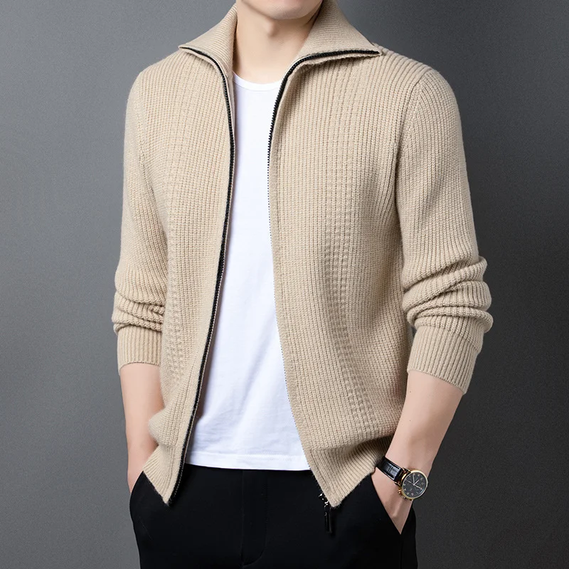 Spring And Autumn New Casual Men's Outerwear Sweater Comfortable and Stylish Everyday Wear Versatile Design for Spring a — photo 3