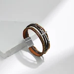Pulseira forte com fecho magnético, estilo étnico retrô do Oriente Médio, Gang Drill, acessório de mão exclusivo e elegante. — foto 10