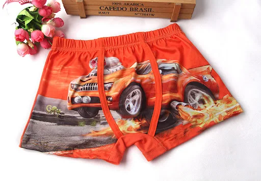 Title 4, Ropa interior infantil con dibujos de coches pa...