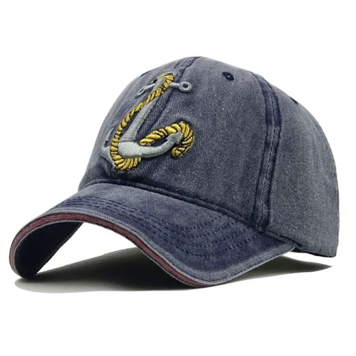 Title 2, Miss Mens Washed Retro Casual Peaked Cap