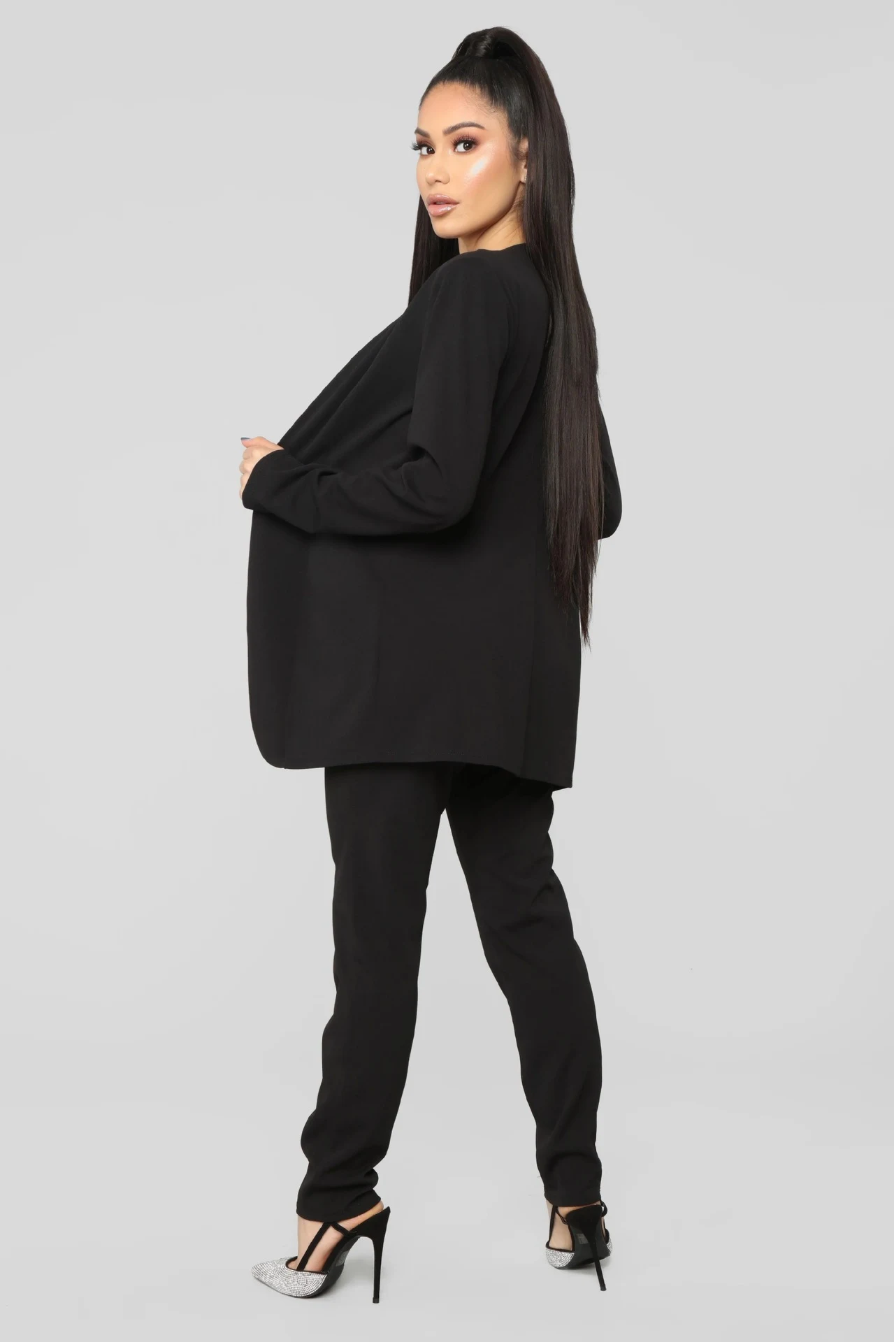 Title 14, Career Casual Long Sleeve Pants Small Suit Outfit