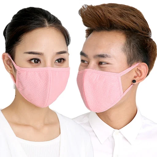Title 4, Anti-Beschlag Maske aus Baumwollstoff für klare...
