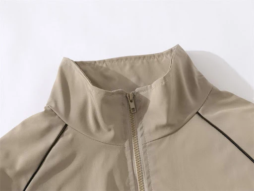 Title 8, American fashion brand loose stand-up collar ja...