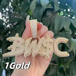 Pingente Personalizado Amazon Letters com Micro-Incrustações de Diamantes, Expresse Amor e Estilo com esta Jóia Única e Exclusiva — foto 19