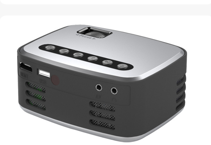 Title 3, Black Mini Projector LED Home Theater Enjoy mov...