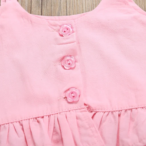 Title 5, Esdoorn flamingo print kinder kleding met ruche...