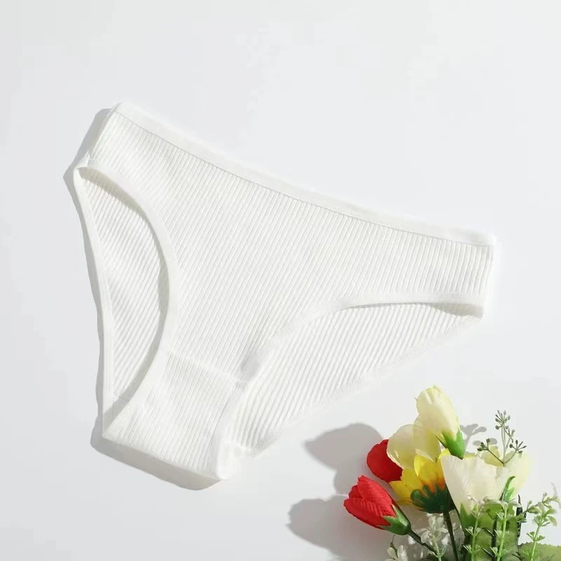 Title 3, Slip da donna in cotone con filo, morbidi e tra...