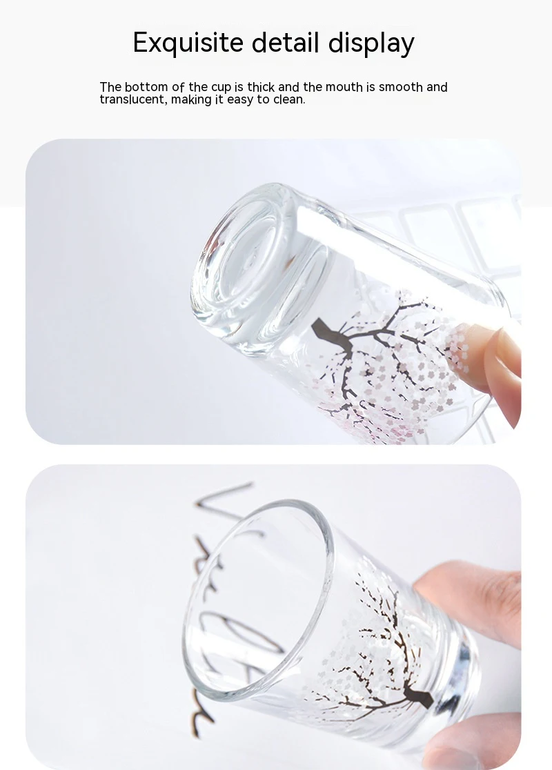 Cold Change Glacier Pattern Small Glass Color Changing Cup Enjoy your cold drinks with a magical, refreshing twist. Watc — photo 9