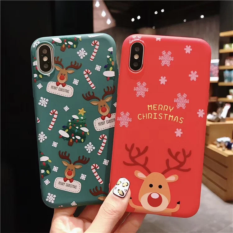 Title 6, Scarlet Christmas silicone mobile phone case. P...