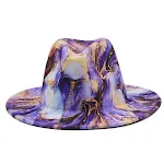 Women's Digital Printing Woolen Hat Top Hat, a stylish and warm winter hat. Perfect for adding a touch of elegance and s — photo 10