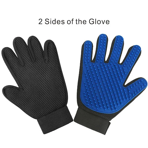 Cat grooming glove for cats wool glove Pet Hair Deshedding Brush Comb Glove For Pet Dog Cleaning Massage Glove For acces — photo 6