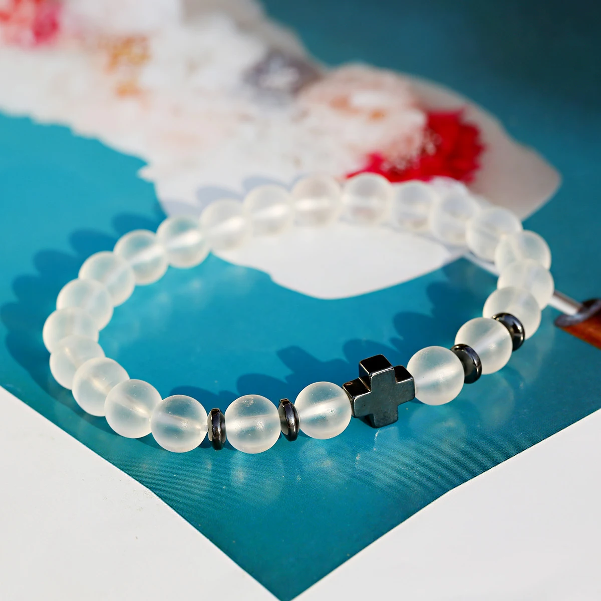 Title 21, Pulseira Personalizada com Contas de Madeira e ...