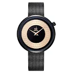 SK Shengke New Women's Watch Fashion Creative Dial Dial Aço Cinturão de Malha de Malha de Água de Água Watch Comer Comércio Estrangeiro Fonte K0114 — foto 3