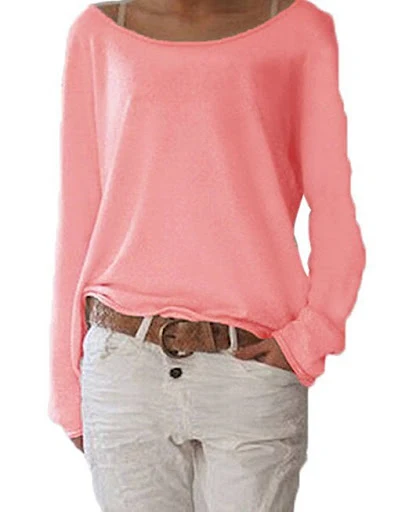 Title 6, Womens Solid Color Bottoming Shirt – Versatile...
