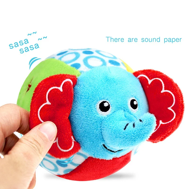 Brinquedos de bola de pano tátil para treinamento. Estimulam o tato, a coordenação e o desenvolvimento infantil. Perfeitos para aprendizagem e diversão. — foto 6