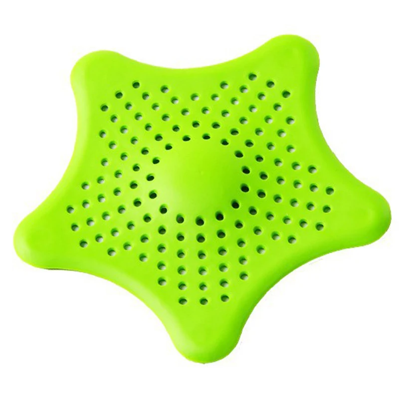 3PCS Silicone Starfish Sink Drain Filter Bathtub Hair Catcher Stopper Drain Hole Filter Strainer for Bathroom Kit — photo 2