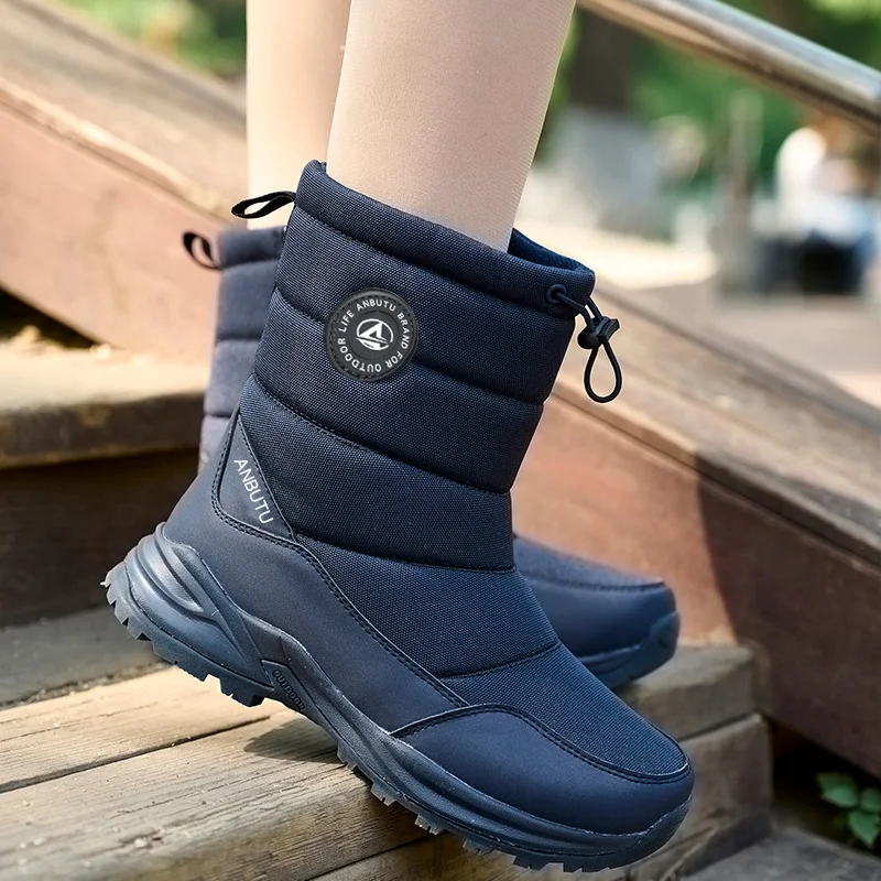 Women's Non slip Cotton Shoes Fleece Lined Padded Warm Keeping perfect for cozy comfort and warmth at home all day long. — photo 4