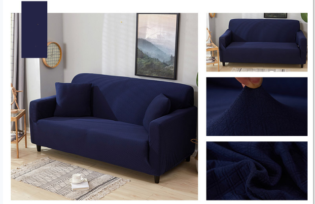 Pure color stretch waterproof sofa cover Protect your sofa from water, spills, and wear. Easy to fit, machine washable, — photo 1
