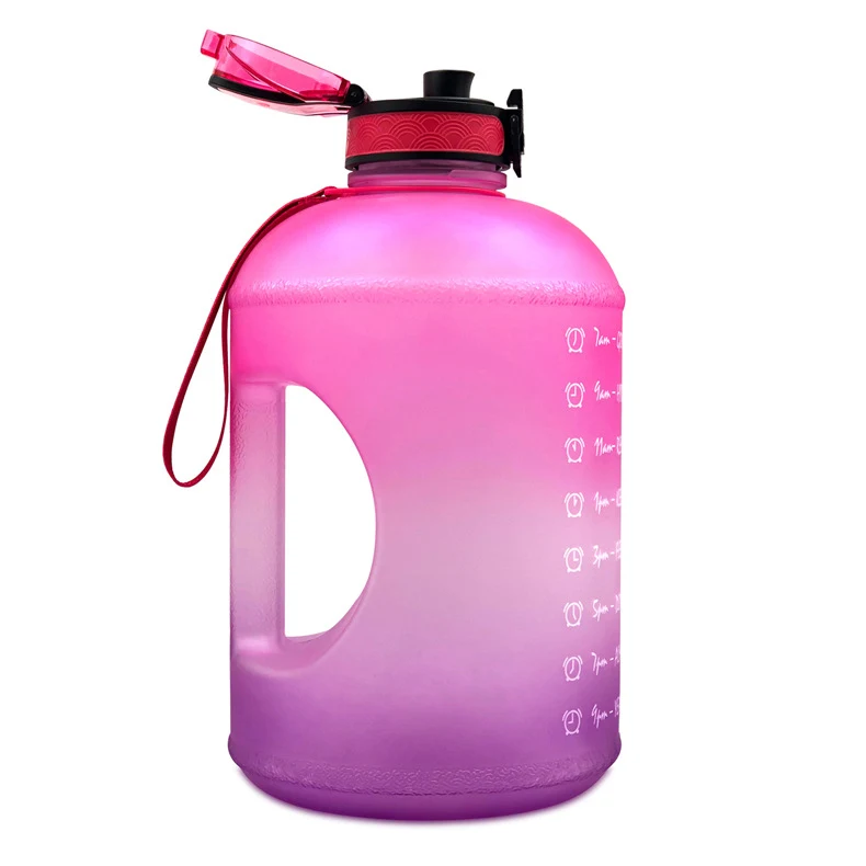 Title 4, Sports Bottle Plastic Bouncing Cup Frosted Grad...