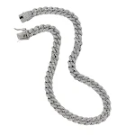 Colar Chunky Hip Hop Masculino com Diamantes, Estilo Ousado e Brilhante, Perfeito para Festas e Eventos, Joia Masculina Elegante — foto 19