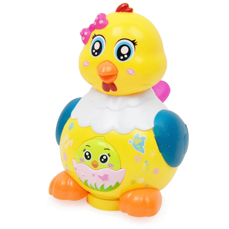 Galinha Elétrica Bota Ovos Brinquedo Luz e Música — foto 3