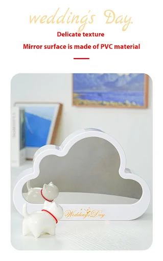 Title 13, Cloud Night Light Mirror Castle Rose Building B...