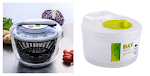 Vegetable and Fruit Dryer with Salad Spinner, Wash and Clean Basket, Storage Drying Machine, Useful Kitchen Tool for Hea — photo 8