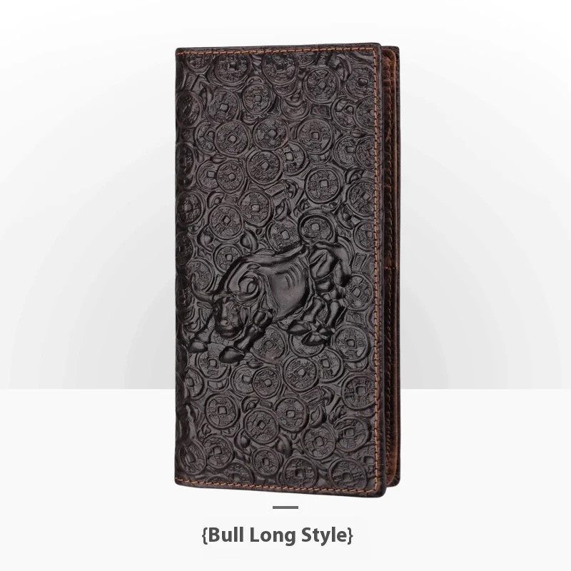 Personalized Retro Handmade Embossed Leather Wallet For Men. A unique, stylish, and durable gift, handcrafted with premi — photo 23
