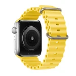 Pulseira de silicone marinho para relógio ultra 41mm 45mm 49mm. Conforto e durabilidade, à prova d'água, ideal para esportes aquáticos. — foto 37