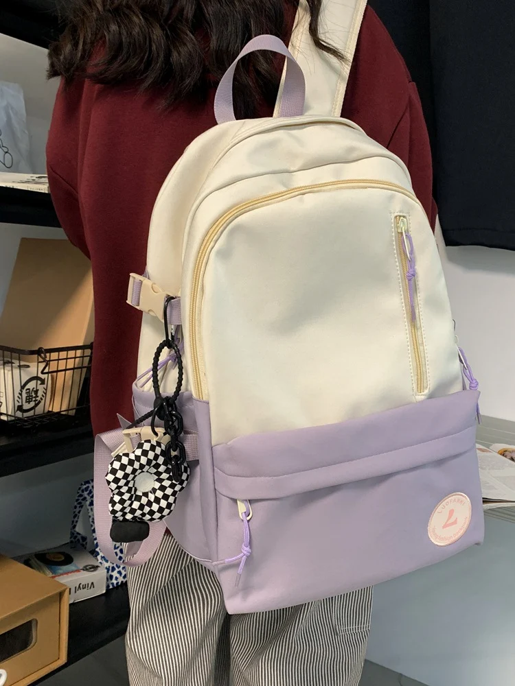 Title 4, Large Capacity Schoolbag Student Minimalist Ver...