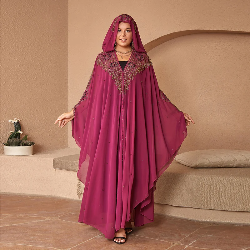 High-definition Muslim Shawl Hooded Cloak, elegant and modest for women. Enjoy full coverage and a modern design for any — photo 17