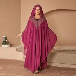 High-definition Muslim Shawl Hooded Cloak, elegant and modest for women. Enjoy full coverage and a modern design for any — photo 17